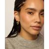 imagePAVOI 14K Gold Plated Sterling Silver Posts Chunky Heart Statement Earrings for Women  Love Friendship Puffy Heart Teardrop Dangle ampamp Stud EarringsWhite Gold