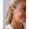 imagePAVOI 14K Gold Plated Sterling Silver Posts Mini Stud Flat Back Earrings for Women  Helix Cartilage Piercing Jewelry  Dainty Pearl Star Cluster Cubic Zirconia Lotus Climber Screw BacksCZ Cluster