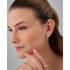 imagePAVOI 14K Gold Plated Sterling Silver Posts Small Huggie Hoop Earrings for Women  Trendy Celestial North Star Butterfly Heart Hoop Earrings  Cubic Zirconia Cute Gold Motif JewelryHeart