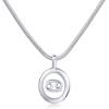 imagePAVOI 14K Gold Plated Unique Floating Astrology Pendant Necklace for Women  Horoscope Charm Necklace  Dainty Zodiac GiftsWhite Gold
