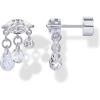 imagePAVOI 14K Gold Plated Sentimental Dangle Flat Back Earrings for Women  Helix and Cartilage Pearl Cluster Triangle Lotus Pear Marquise Cubic Zirconia Screw Back Earring PairMarquise