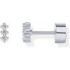 imagePAVOI 14K Gold Plated Sterling Silver Posts Mini Stud Flat Back Earrings for Women  Helix Cartilage Piercing Jewelry  Dainty Pearl Star Cluster Cubic Zirconia Lotus Climber Screw BacksClimber Stud