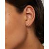 imagePAVOI 14K Gold Plated Sterling Silver Post Navette CZ Crawler Flat Back Earrings for Women  Small Cartilage Cubic Zirconia Stud Earring  Helix Piercing JewelryYellow Gold