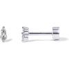imagePAVOI 14K Gold Plated Sterling Silver Posts Dainty Mini MultiShape Flat Back Stud Earring Pack for Women  Helix Cartilage Piercing JewelryDeux