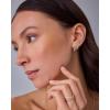 imagePAVOI 14K Gold Plated Sterling Silver Posts Drop Dangle Cubic Zirconia Stud Earrings for Women  Gold Statement Gradient Crawler Studs EarringCascade