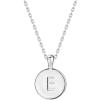 imagePAVOI 14K Gold Plated Initial Letter Pendant Necklace for Women  Gold Alphabetical Initial Necklace E