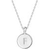 imagePAVOI 14K Gold Plated Initial Letter Pendant Necklace for Women  Gold Alphabetical Initial Necklace F