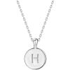 imagePAVOI 14K Gold Plated Initial Letter Pendant Necklace for Women  Gold Alphabetical Initial Necklace H