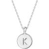 imagePAVOI 14K Gold Plated Initial Letter Pendant Necklace for Women  Gold Alphabetical Initial Necklace K