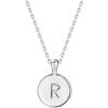 imagePAVOI 14K Gold Plated Initial Letter Pendant Necklace for Women  Gold Alphabetical Initial Necklace R