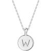 imagePAVOI 14K Gold Plated Initial Letter Pendant Necklace for Women  Gold Alphabetical Initial Necklace W