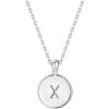 imagePAVOI 14K Gold Plated Initial Letter Pendant Necklace for Women  Gold Alphabetical Initial Necklace X