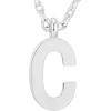 imagePAVOI 14K Gold Plated Initial Necklace  Letter Necklaces for Women C
