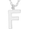 imagePAVOI 14K Gold Plated Initial Necklace  Letter Necklaces for Women F