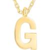 imagePAVOI 14K Gold Plated Initial Necklace  Letter Necklaces for Women G