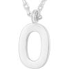 imagePAVOI 14K Gold Plated Initial Necklace  Letter Necklaces for Women O
