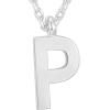 imagePAVOI 14K Gold Plated Initial Necklace  Letter Necklaces for Women P