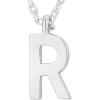 imagePAVOI 14K Gold Plated Initial Necklace  Letter Necklaces for Women R