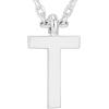 imagePAVOI 14K Gold Plated Initial Necklace  Letter Necklaces for Women T