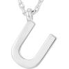 imagePAVOI 14K Gold Plated Initial Necklace  Letter Necklaces for Women U