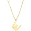 imagePAVOI 14K Gold Plated Initial Necklace  Letter Necklaces for Women W