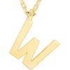imagePAVOI 14K Gold Plated Initial Necklace  Letter Necklaces for Women W