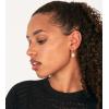 imagePAVOI 14K Gold Plated S925 Sterling Silver Post Lightweight Drop Dangle Huggie Hoop Earrings for Women  Star Lock Pearl Cross Lightening Coin  Dainty EarringsWhite Gold