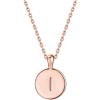 imagePAVOI 14K Gold Plated Initial Letter Pendant Necklace for Women  Gold Alphabetical Initial Necklace I