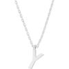 imagePAVOI 14K Gold Plated Initial Necklace  Letter Necklaces for Women Y