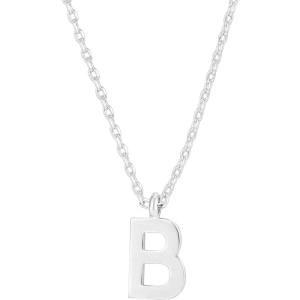 imagePAVOI 14K Gold Plated Initial Necklace  Letter Necklaces for Women B