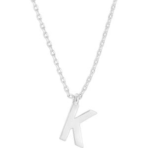 imagePAVOI 14K Gold Plated Initial Necklace  Letter Necklaces for Women K
