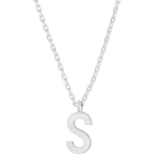 imagePAVOI 14K Gold Plated Initial Necklace  Letter Necklaces for Women S