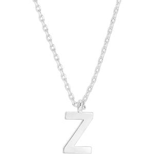 imagePAVOI 14K Gold Plated Initial Necklace  Letter Necklaces for Women Z