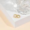 imagePAVOI 14K Gold Plated 925 Sterling Silver Round Huggie Ear Cuff Gold Earrings for Women  Clip On Cartilage Cuff EarringsYellow Gold