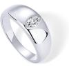 imagePAVOI 14K Gold Plated Chunky Dome Statement Ring for Women  Marquise Cubic Zirconia Dome Ring  Thick Stackable BandsWhite Gold