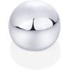 imagePAVOI 14K Gold Plated Chunky Domed Statement Ring for Women  Lightweight Trendy Sphere Rings  Statement JewelryWhite Gold