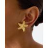 imagePAVOI 14K Gold Plated Starfish Statement Stud Earrings for Women  Trendy Jewelry Alluring OceanThemed Dangling EarringsYellow Gold