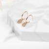 imagePAVOI 14K Gold Plated 925 Sterling Silver Post Huggie With Dangle  Butterfly Evil Eye Hamsa Pearl Hoop Earring For Women  Trendy Dangle Hoop EarringsRose Gold