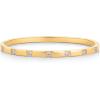 imagePAVOI 14K Gold Plated Love Bangle Bracelets for Women  Waterproof Stainless Steel Cubic Zirconia Hinged Bracelet DupeYellow Gold