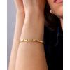 imagePAVOI 14K Gold Plated Love Bangle Bracelets for Women  Waterproof Stainless Steel Cubic Zirconia Hinged Bracelet DupeYellow Gold