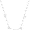 imagePAVOI 14K Gold Plated Pendant Mom Necklace for Women  Dainty Gold Chain Mama Necklace Jewelry Gift for Mothers DayWhite Gold