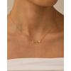 imagePAVOI 14K Gold Plated Pendant Mom Necklace for Women  Dainty Gold Chain Mama Necklace Jewelry Gift for Mothers DayYellow Gold