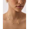 imagePAVOI 14K Gold Plated Pendant Mom Necklace for Women  Dainty Gold Chain Mama Necklace Jewelry Gift for Mothers DayYellow Gold