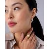 imagePAVOI 14K GoldPlated Classic Pearl Hoop Earrings for Women  Freshwater Pearl Earring PairPearls  Gold Discs
