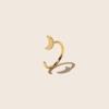 imagePAVOI 925 Sterling Silver Huggie Half Hoop Earrings  Hypoallergenic Minimalist Tiny Cartilage EarringRose Gold