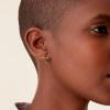 imagePAVOI 925 Sterling Silver Huggie Half Hoop Earrings  Hypoallergenic Minimalist Tiny Cartilage EarringYellow Gold