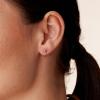 imagePAVOI 925 Sterling Silver Huggie Half Hoop Earrings  Hypoallergenic Minimalist Tiny Cartilage EarringYellow Gold