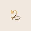 imagePAVOI 925 Sterling Silver Huggie Half Hoop Earrings  Hypoallergenic Minimalist Tiny Cartilage EarringYellow Gold