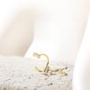 imagePAVOI 925 Sterling Silver Huggie Half Hoop Earrings  Hypoallergenic Minimalist Tiny Cartilage EarringYellow Gold