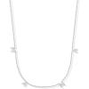 imagePAVOI 14K Gold Plated Pendant Mom Necklace for Women  Dainty Gold Chain Mama Necklace Jewelry Gift for Mothers DayWhite Gold